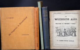 CHARLES LUDWIGE DODGSON "LEWIS CARROLL": THE HUNTING OF THE SNARK, ill Edward A Wilson, New