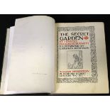 FRANCES HODGSON BURNETT: THE SECRET GARDEN, ill Charles Robinson, London, William Heinemann, 1911,