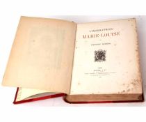 FREDERIC MASSON: L'IMPERATRICE MARIE-LOUISE, Goupil 1902, quarto crimson morocco gilt, spine gilt in