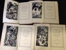 THE BOOK OF THE THOUSAND NIGHTS AND ONE NIGHT, trans J C Mardrus & Powys Mathers, ill Eric Fraser,