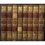 WILLIAM MITFORD: THE HISTORY OF GREECE, London for T Cadell, 1829, new edition, 8 vols, old diced