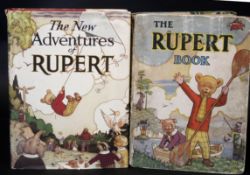 THE RUPERT BOOK, [1941] annual, ownership panel with pencil inscription, pages 65-66 creased, 4to,