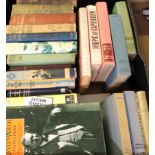 One box: assorted fiction, classics including ELIZABETH GOUDGE + J A HENTY