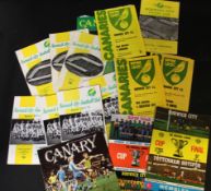 One box: 100+ official NORWICH CITY football programmes, 1960, 1966, 1973-1979, 1982-1984