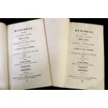 SAMUEL BUTLER: HUDIBRAS..., London for Thomas McLean, 1819, new edition, 2 vols, 12 hand coloured