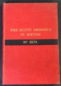 VINCENT ZACHARY COPE "ZETA": THE DIAGNOSIS OF THE ACUTE ABDOMEN IN RHYME, ill Peter Collingwood,
