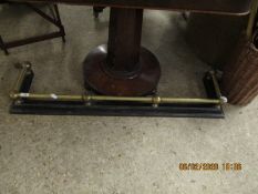 CAST IRON BRASS RAIL TOP FENDER