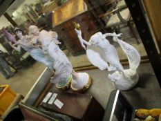 FRANKLIN MINT FIGURES AND ONE OTHER (3)