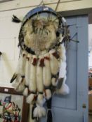 GROUP OF TRIBAL INFLUENCED DREAM CATCHERS