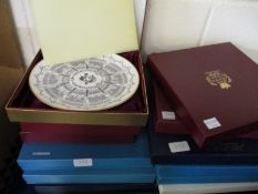 MIXED LOT OF ROYAL GRAFTON COALPORT COLLECTORS PLATES ETC