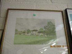 ALBANY WISEMAN, SIGNED IN PENCIL TO MARGIN, LIMITED EDITION (54/100) COLOURED PRINT "ROYAL WALINGTON