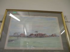 FRAMED AND SIGNED PRINT BY G D FOSTER