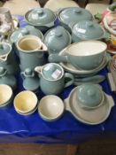 QUANTITY OF DENBY GREEN STONEWARE DINNER WARES TO INCLUDE TUREENS ETC