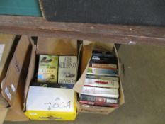 TWO BOXES OF MIXED PAPERBACKS