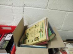 BOX OF MIXED CHILDREN’S BOOKS ETC