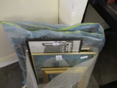 BAG OF MIXED PICTURES PRINTS ETC