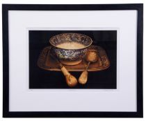 AR Clive Dunn (20th century) "Sideboard" coloured print, signed, numbered 4/15 and inscribed with