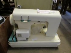 JONES 672 SEWING MACHINE AND PEDAL