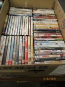 BOX OF DVDS