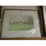 ALBANY WISEMAN, SIGNED IN PENCIL TO MARGIN, LIMITED EDITION (54/100) COLOURED PRINT "ROYAL WALINGTON