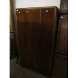 RETRO WALNUT WILLIAM WHITELEY WARDROBE WITH FITTED INTERIOR