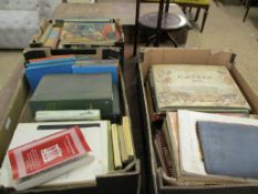 THREE BOXES CONTAINING MIXED BOOKS ETC