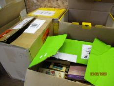 FOUR BOXES OF BOOKS