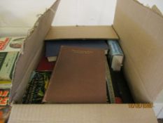 ONE BOX OF BOOKS