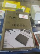 GOLD BOXED NOTEBOOK LIKE POWER BANK MODEL 10,000