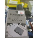 SILVER BOXED NOTEBOOK LIKE POWER BANK MODEL 10,000