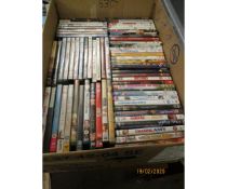 BOX VARIOUS DVDS