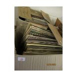 TWO BOXES OF MIXED VINYL RECORDS TO INCLUDE MAINLY CLASSICAL RECORDS