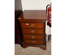 REPRODUCTION STAG FOUR DRAWER NARROW CHEST