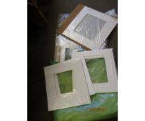 TWO BAGS OF PICTURE MOUNTS