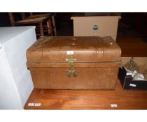 VINTAGE TIN TRUNK