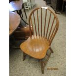 STICK BACK SOLID SEAT KITCHEN CHAIR