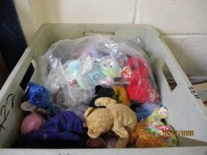 BOX OF VARIOUS SOFT TOYS