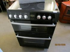 BELLING DOUBLE DOOR OVEN WITH FOUR HOB TOP