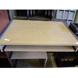 BEECHWOOD FRAMED STUDENTS DESK