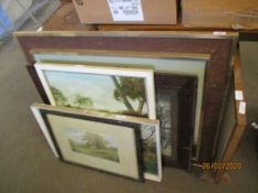 GROUP OF MIXED PRINTS, PICTURES ETC