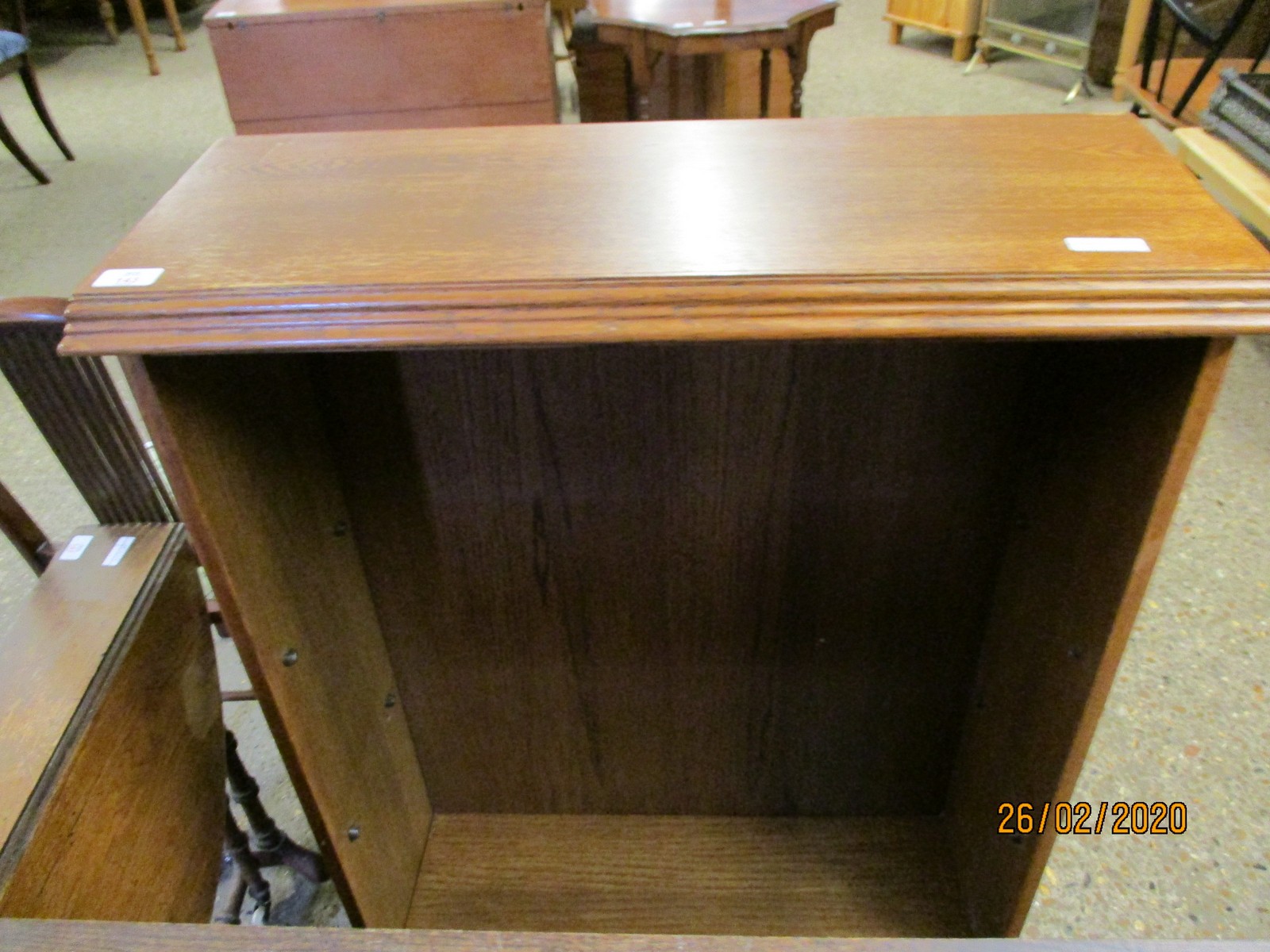 LIGHT OAK BOOKCASE