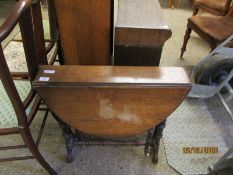 VICTORIAN OAK SUTHERLAND TABLE