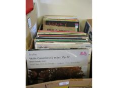 TWO BOXES CONTAINING MIXED VINYL RECORDS