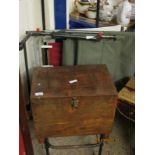 PLYWOOD FISHING BOX, FURTHER STAND, CHAIR ETC