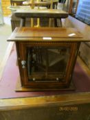 EDWARDIAN INLAID SMOKER’S CABINET