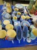 COLLECTION OF VARIOUS CORNISH POTTERY WARES