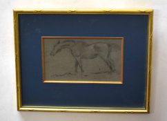 George Thomas Rope (1845-1929) Horse studies two pencil drawings, 10 x 18cm and 17 x 22cm (2)