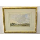 Tobias Lewis (20th century) Norfolk scene and other landscapes group of three watercolours, all