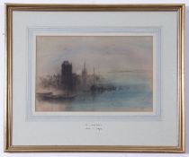 Henry Bright (1810-1873) View of Bristol pastel, 18 x 28cm Provenance: E D Levine, Cromer