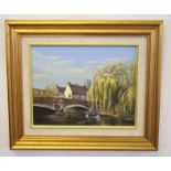 AR William J Coman (1886-1973) "Oulton Broad" oil on canvas, signed lower left, 51 x 61cm